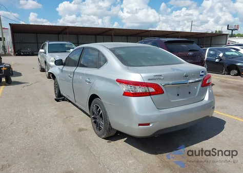 2015 Nissan Sentra S из США, поврежденный, VIN 3N1AB7AP0FY218685